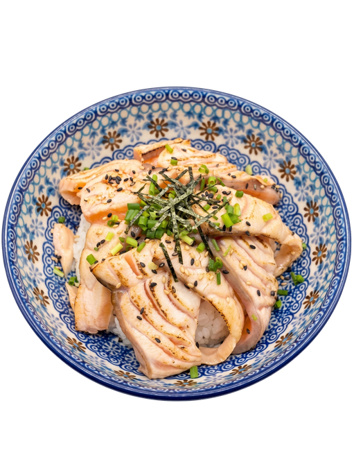 Grilled Salmon Noodles