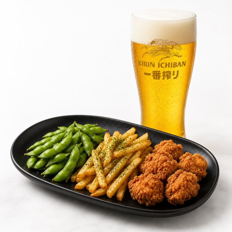 Karaage & Fries Beer Set